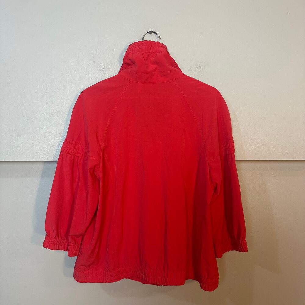 NWT Chico's Zenergy Neema Nadia Jacket Mai Tai Coral Red SZ 2 (Large/12) NEW - Picture 5 of 15